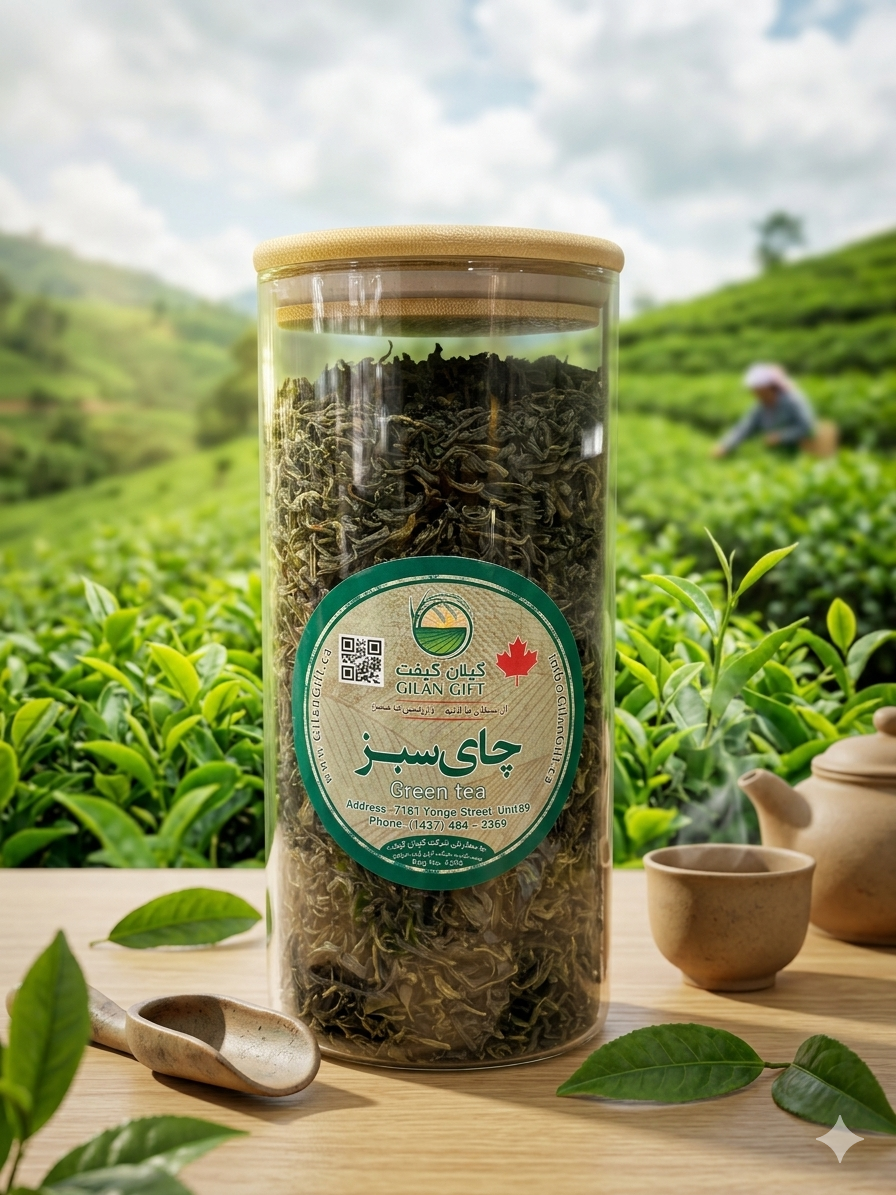 Premium Organic Green Tea | چای سبز ارگانیک گیلان