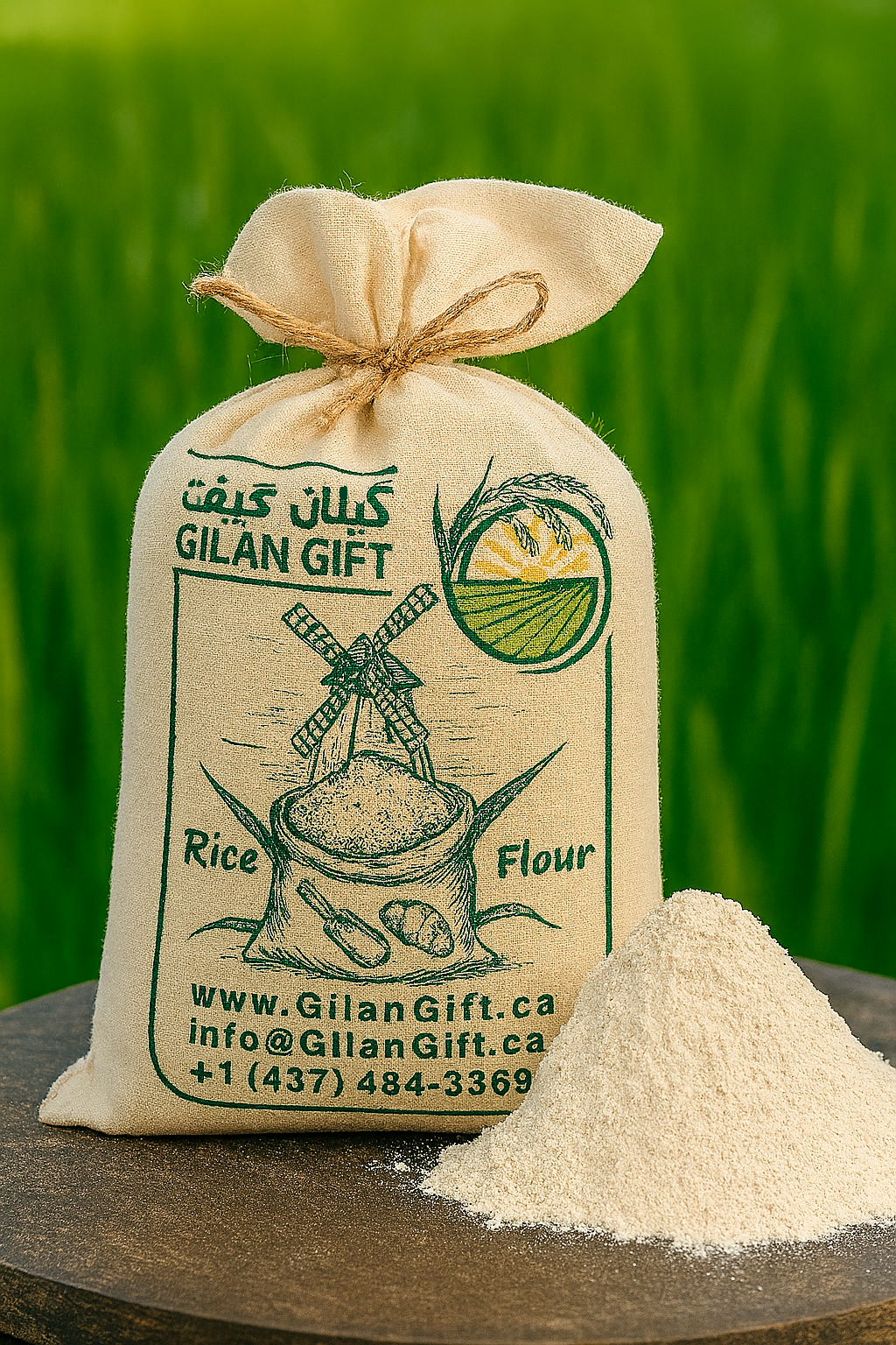 Tarom & Hashemi Rice Flour | آرد برنج مخلوط طارم و هاشمی